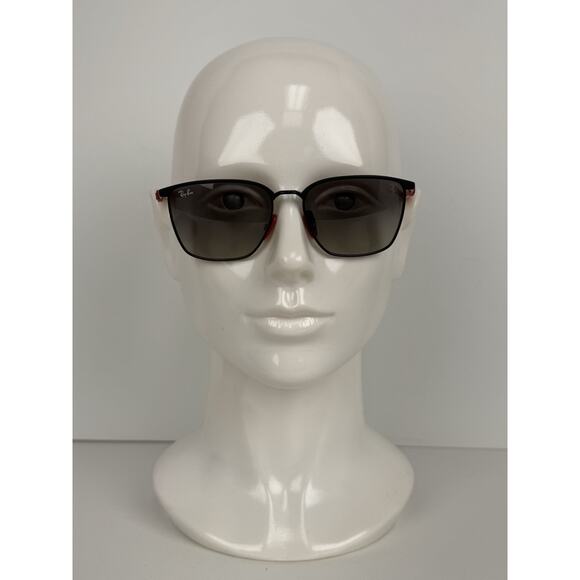 Ray-Ban RB3673M Scuderia Ferrari Collaboration Sunglasses – Matte Black and Red - Picture 1 of 12